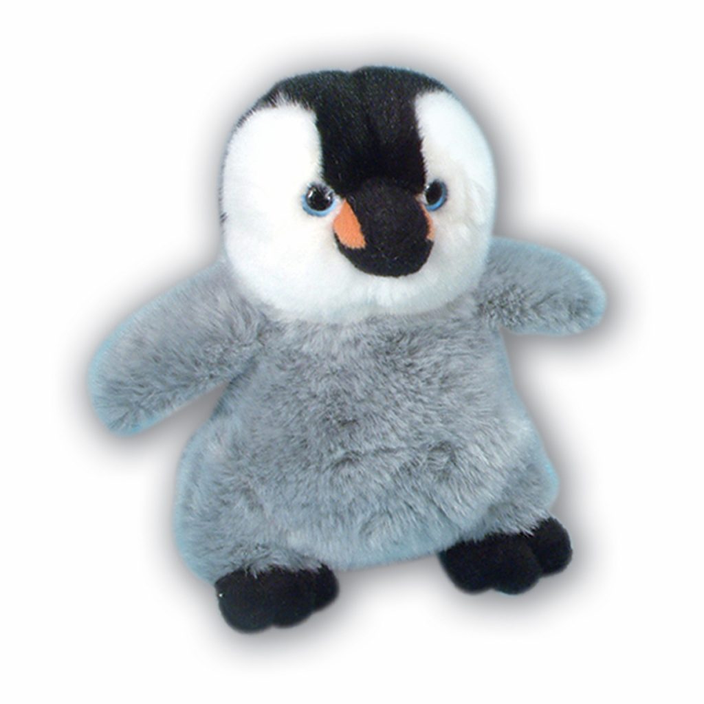 Small Grey Penguin Chick with Beans “Special Eyes” – Ark Toys