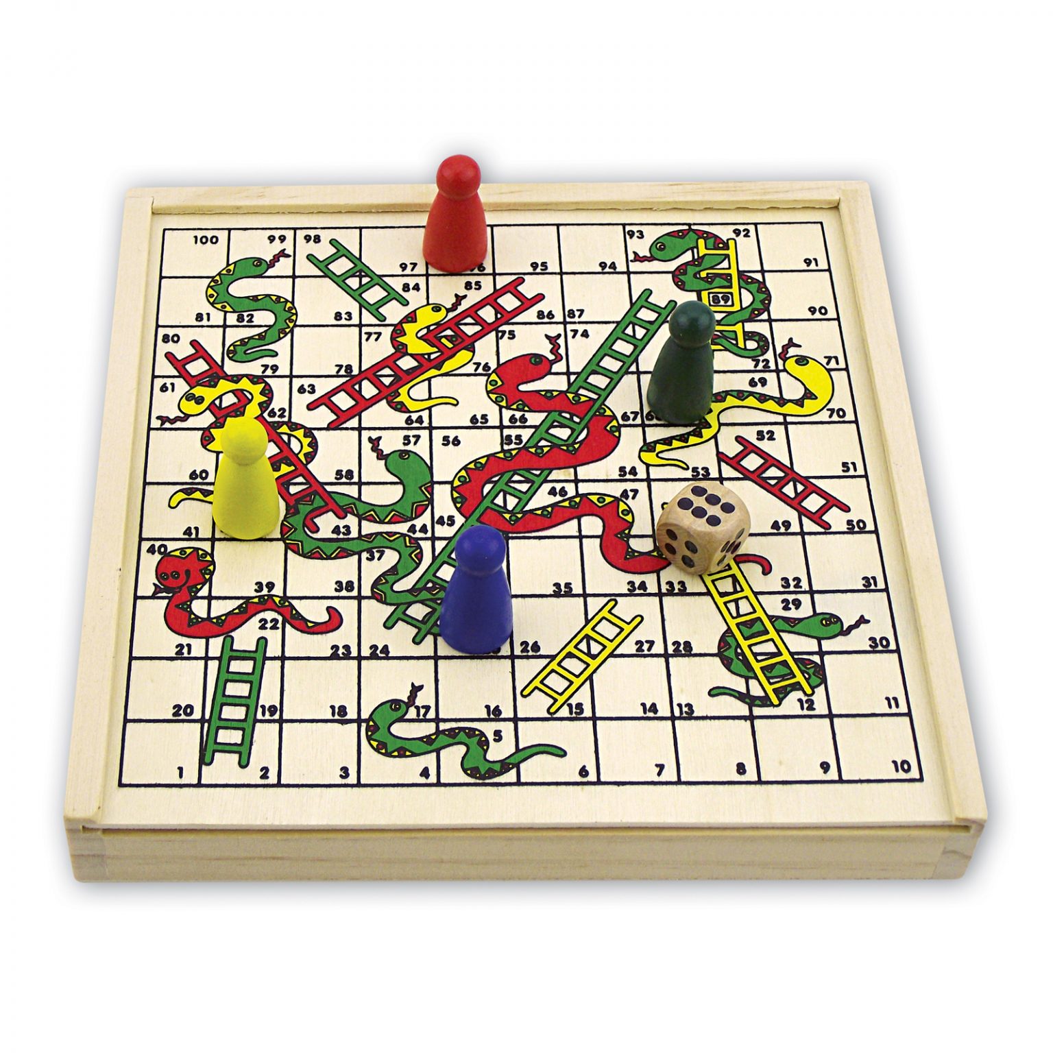 Wooden Snakes & Ladders – Ark Toys